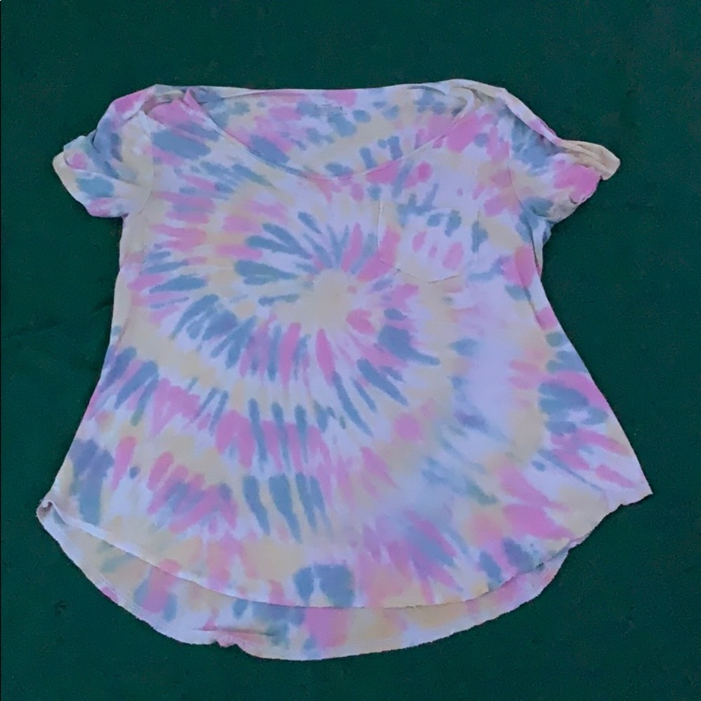 tie-dye blouse